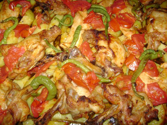Frnda Tavuklu Patates