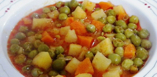Patatesli Bezelye