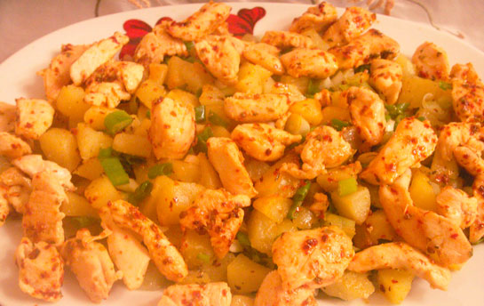 Tavuklu Patates Yemei