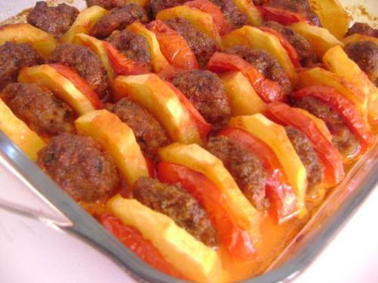 Tepside Kfte Patates